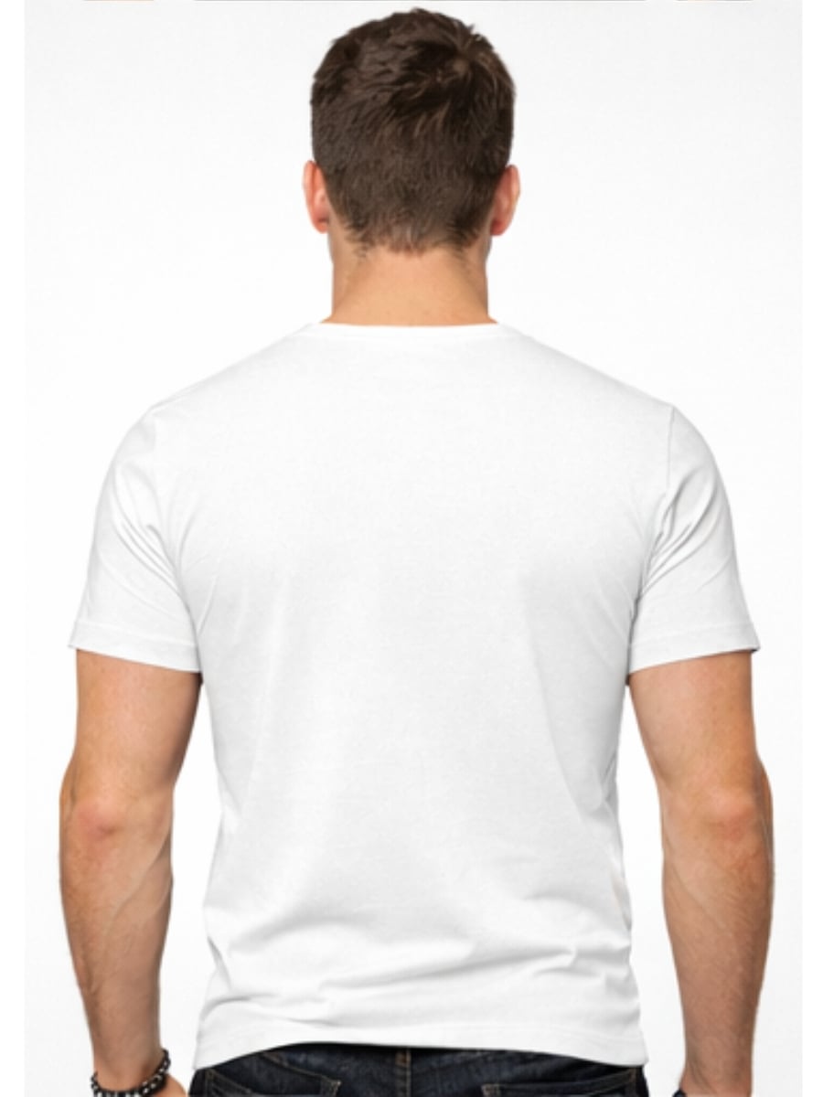 POLO HOMBRE ALGODÓN BLANCO - ENKI MODASTYLE FIT REGULAR URBANO - 3