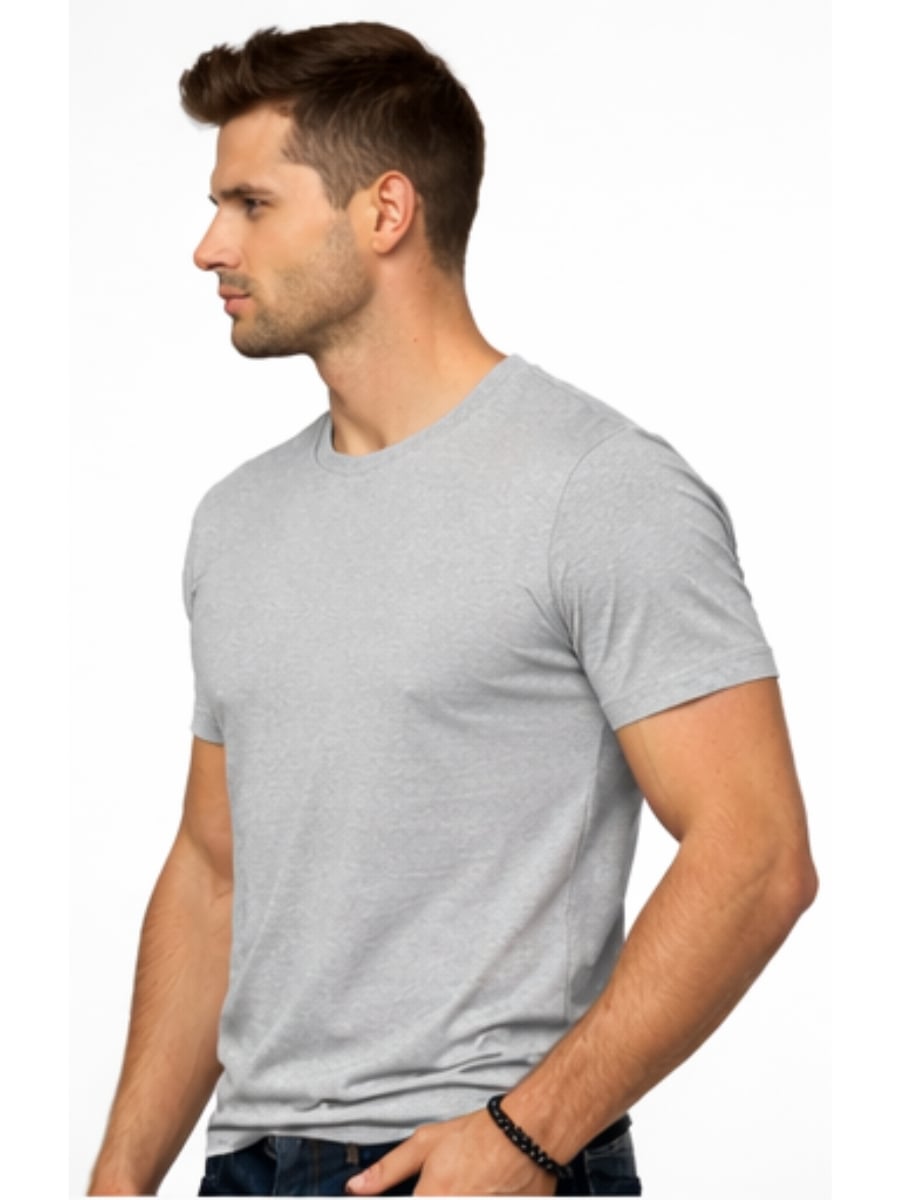 POLO HOMBRE ALGODÓN GRIS - ENKI MODASTYLE FIT REGULAR URBANO - 2