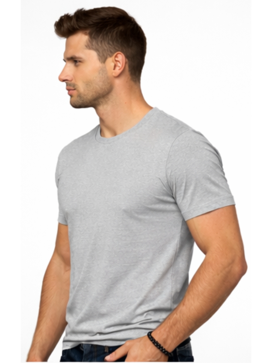 POLO HOMBRE ALGODÓN GRIS - ENKI MODASTYLE FIT REGULAR URBANO - 2