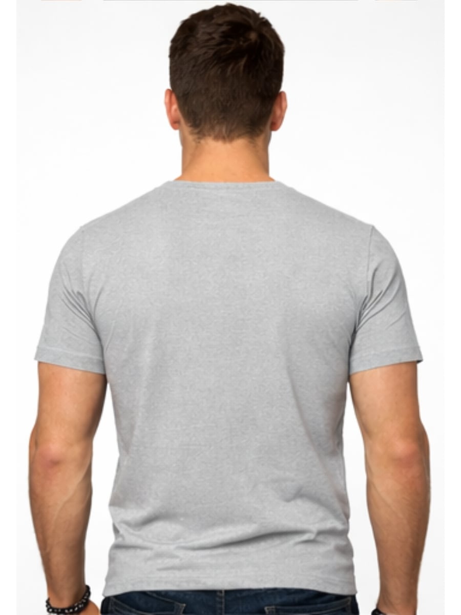 POLO HOMBRE ALGODÓN GRIS - ENKI MODASTYLE FIT REGULAR URBANO - 3