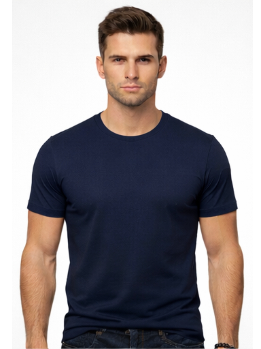 POLO HOMBRE ALGODÓN AZUL - ENKI MODASTYLE FIT REGULAR URBANO - 1