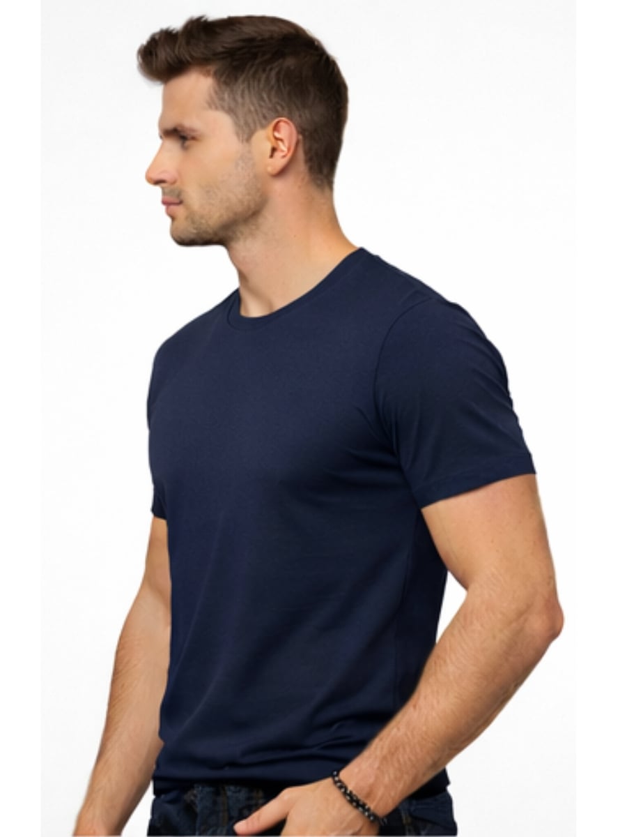 POLO HOMBRE ALGODÓN AZUL - ENKI MODASTYLE FIT REGULAR URBANO - 2