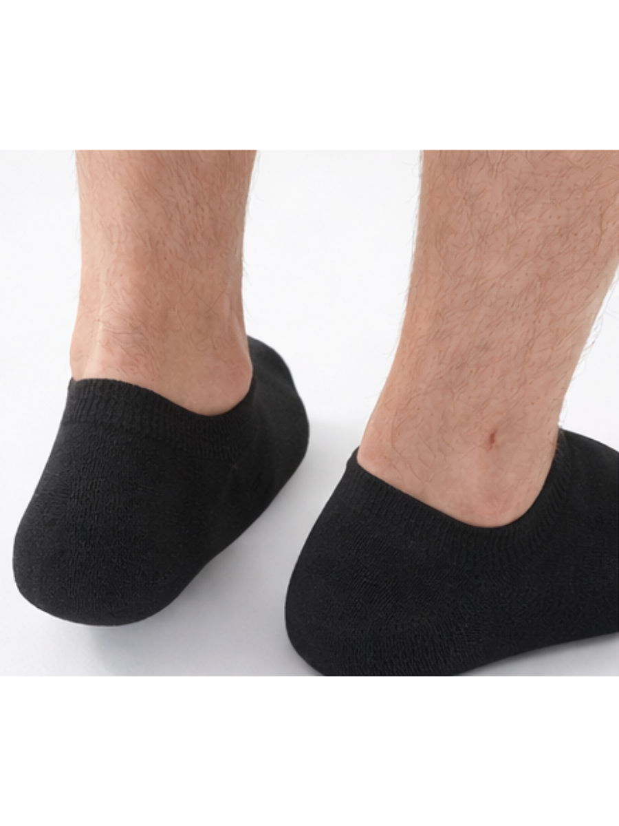 MEDIAS PACK X6 HOMBRE ALGODÓN - NEGRO - 4