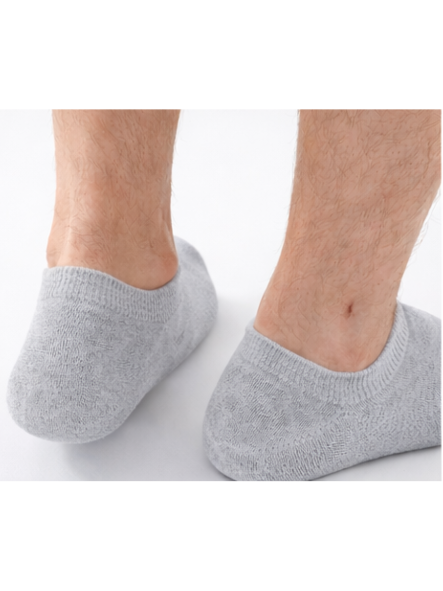 MEDIAS PACK X6 HOMBRE ALGODÓN - GRIS CLARO - 4