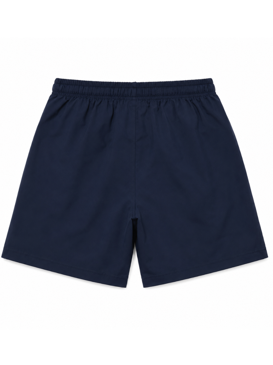 SHORT NOVA TELA NOVA AZUL MARINO REGULAR PRETINA ELASTICA CORDON BOLSILLOS HOMBRE - 5