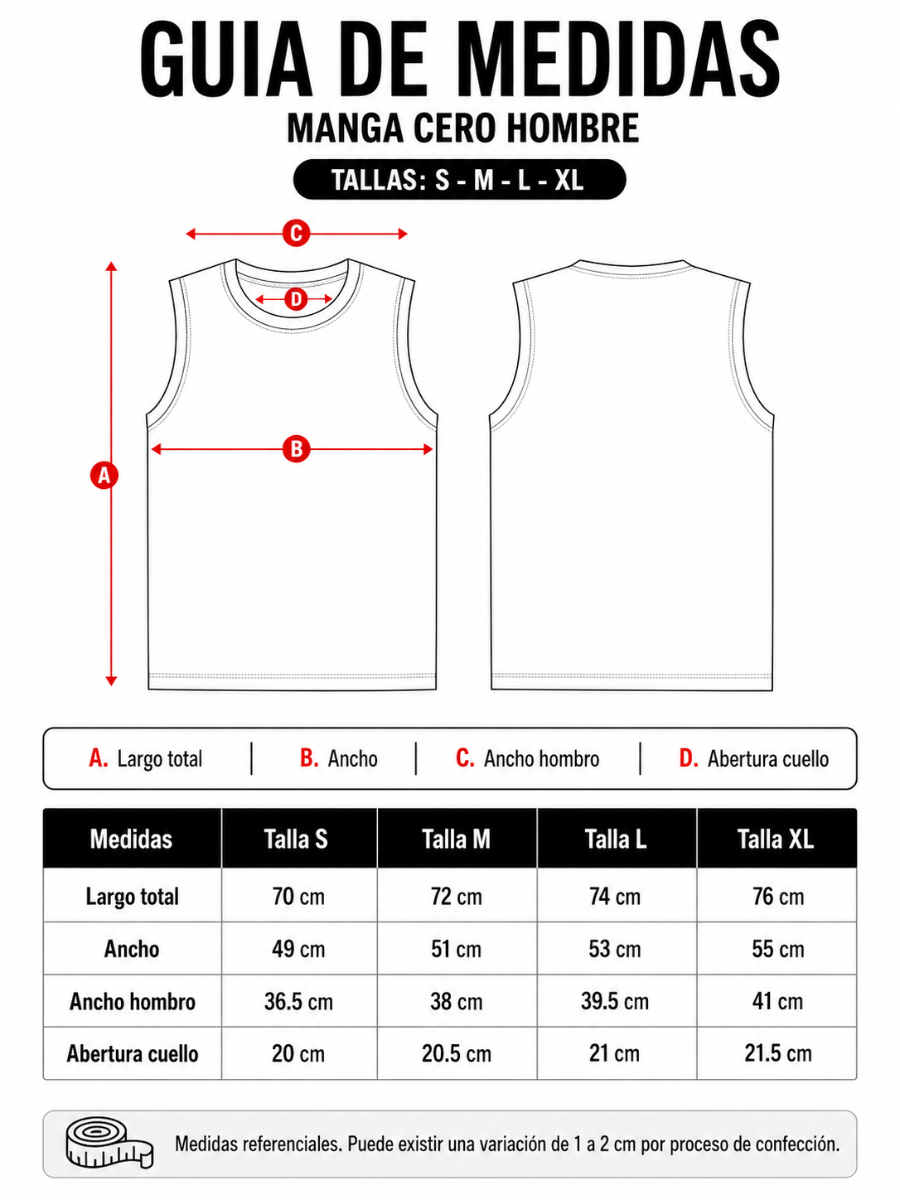 POLO SIN MANGAS SLIM FIT DE ALGODON JERSEY PARA HOMBRE - BASICO CASUAL Y DEPORTIVO - 2
