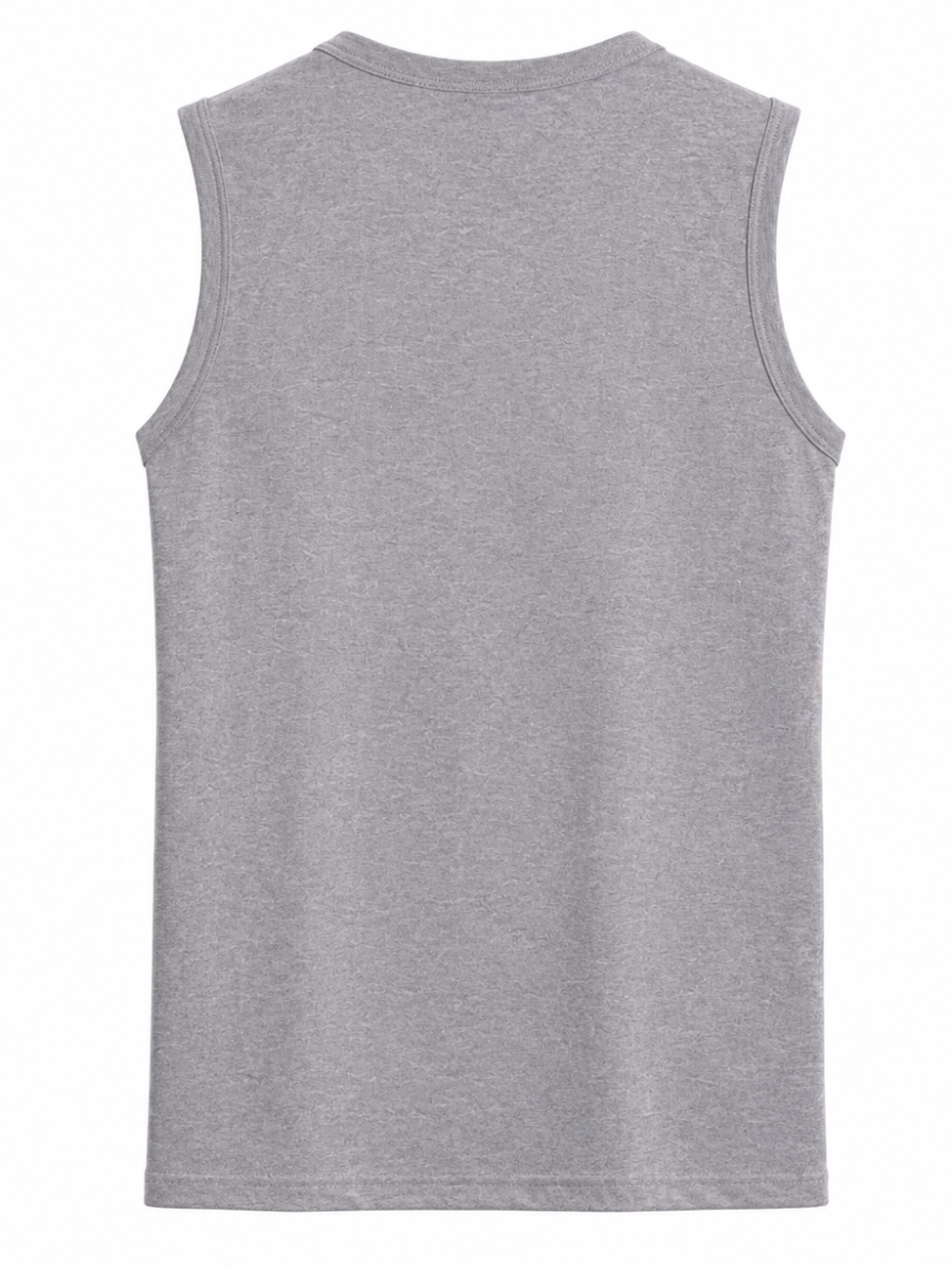 POLO SIN MANGAS SLIM FIT DE ALGODON JERSEY PARA HOMBRE - BASICO CASUAL Y DEPORTIVO - 5