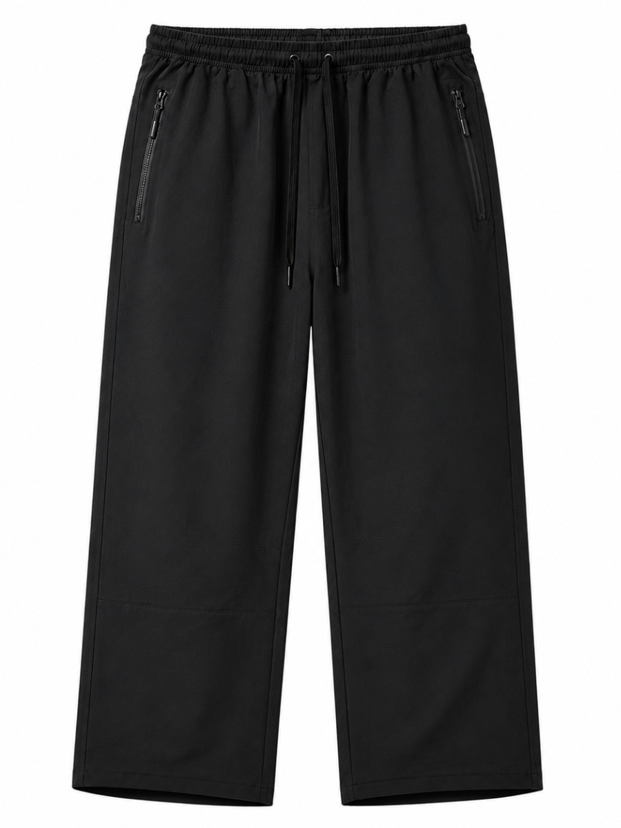 PANTALÓN  URBANO HOMBRE DEPORTIVO MALLA CASUAL BOLSILLOS CON CIERRE PRETINA ELÁSTICA - 5