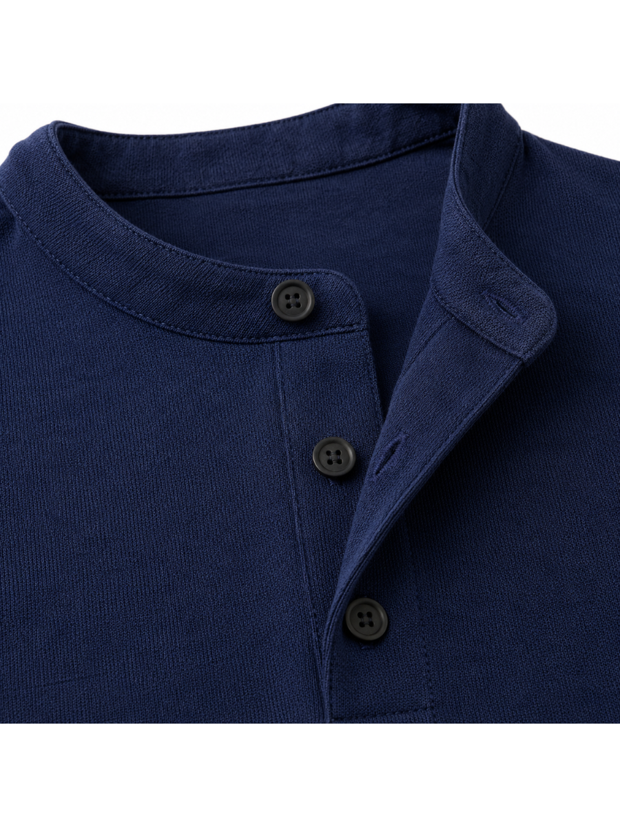 POLO CUELLO NERU PARA HOMBRE MANGA CORTA ALGODÓN JERSEY REGULAR FIT CASUAL ELEGANTE CÓMODO Y VERSÁTIL - 6