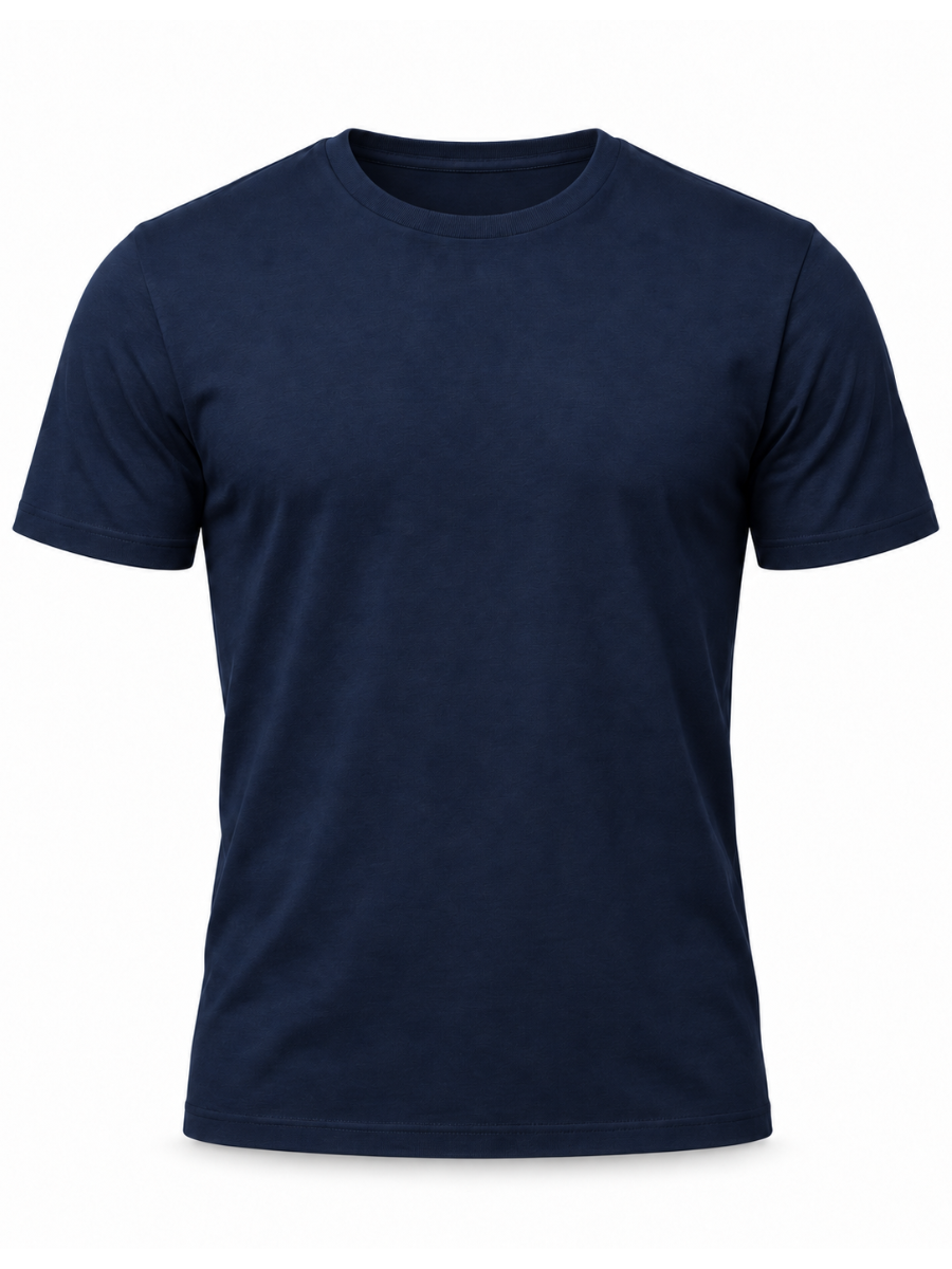 PACK 4 POLO SLIM FIT HOMBRE BÁSICO CUELLO REDONDO ALGODÓN CASUAL NEGRO BLANCO GRIS AZUL - 3