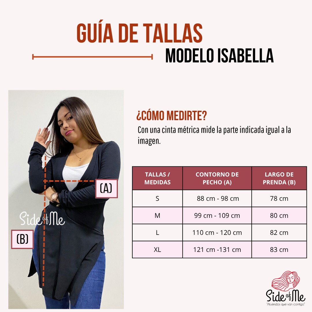 CAPA FLAME PARA MUJER SIDE OF ME ISABELLA - 6