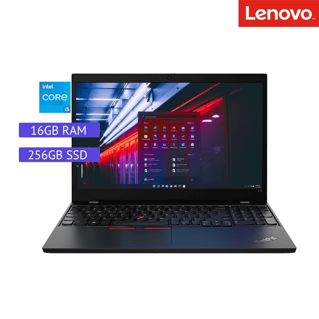 LAPTOP LENOVO L15 15.6' CORE I5/10MA 16GB RAM 256GB SSD REACONDICIONADO - 1