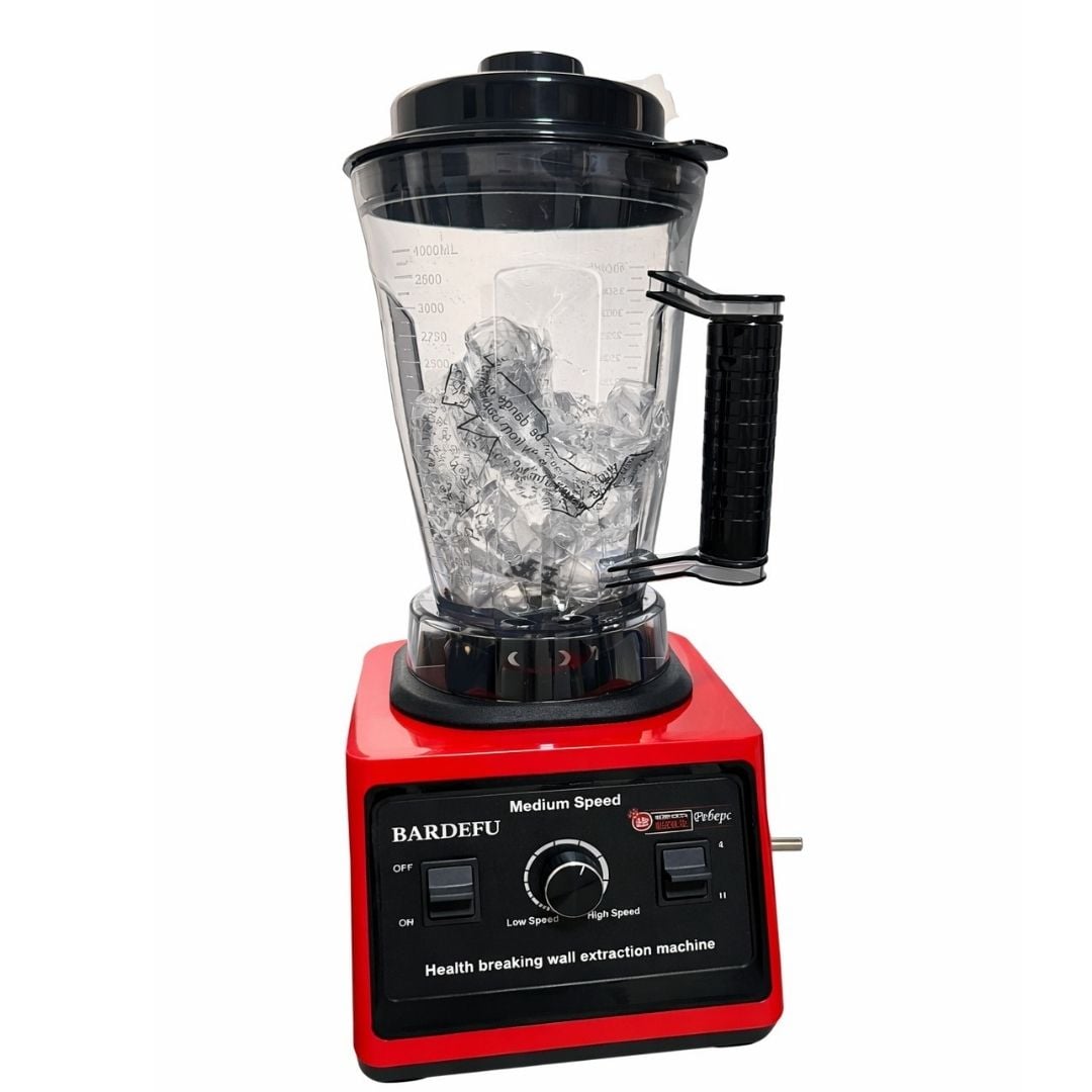 LICUADORA DOBLE VASO BARDEFU BF-9880 4L MULTIUSO - 1