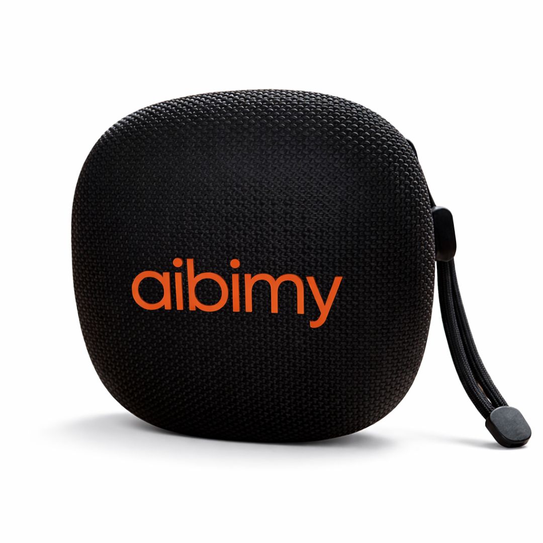 PARLANTE BLUETOOTH 8HRS AIBIMY, RESISTENTE AL AGUA - NEGRO - 2