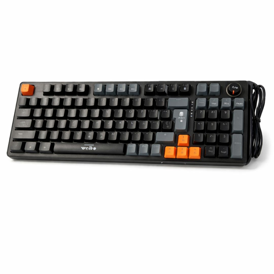 TECLADO MECÁNICO GAMER WEIBO WD-058 CON ILUMINACIÓN RGB – CABLEADO USB - 2