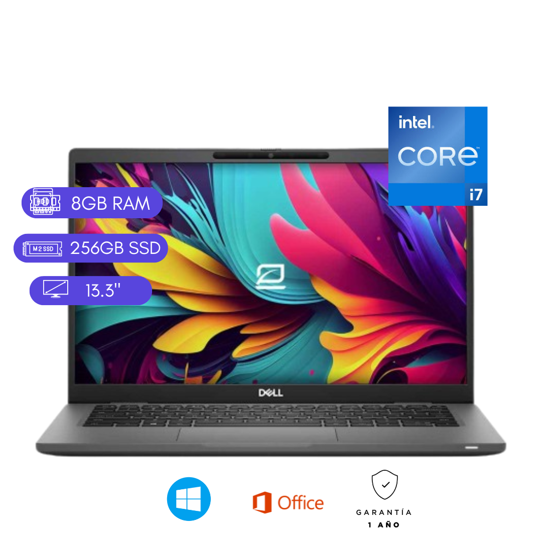 LAPTOP REACONDICIONADA DELL LATITUDE 7320 CORE I7 11VA 8GB RAM 256GB SSD M.2 - 1