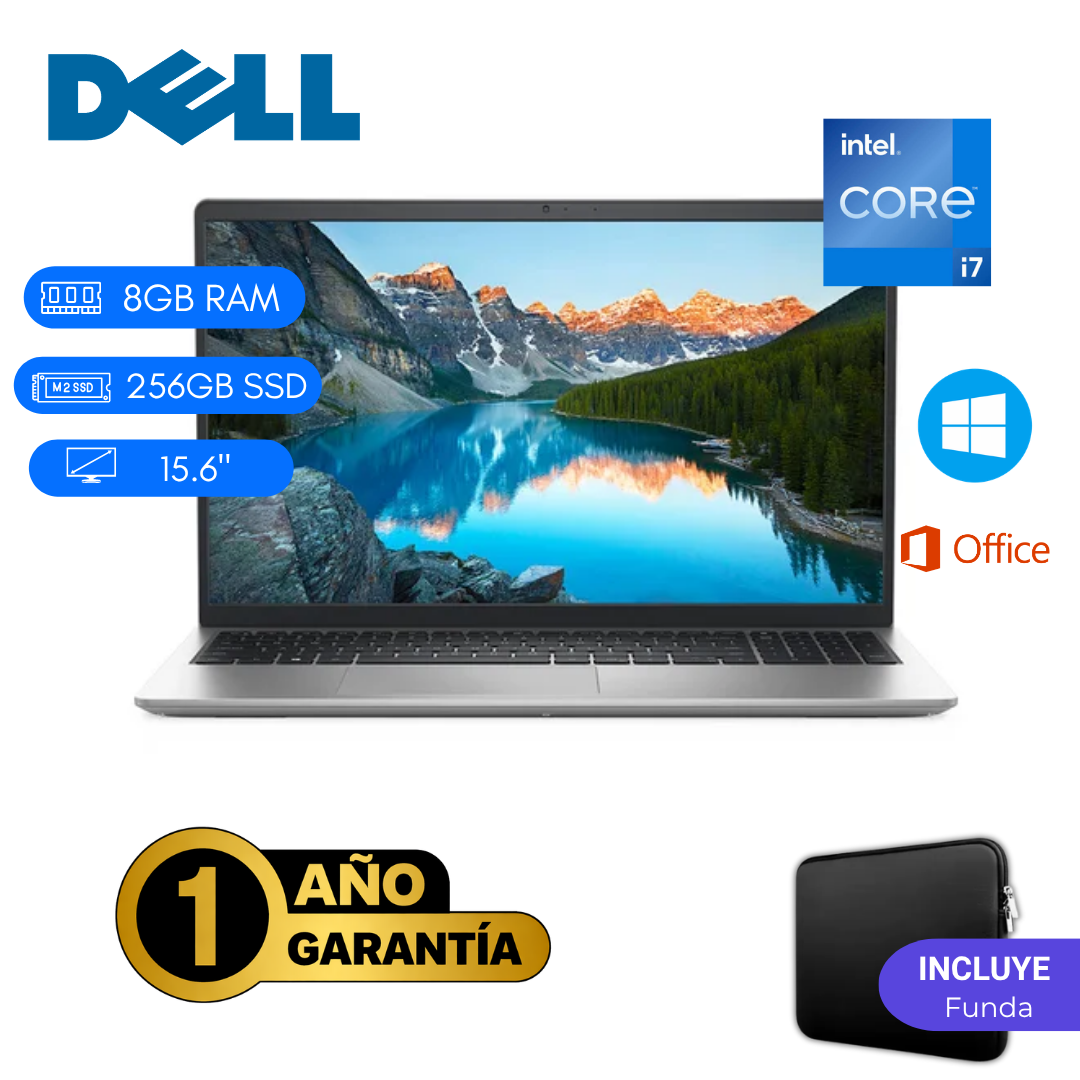 LAPTOP REACONDICIONADA DELL INSPIRON 3511 INTEL CORE I7 11VA 8GB RAM 256GB SSD 15.6 PULGADAS - 1