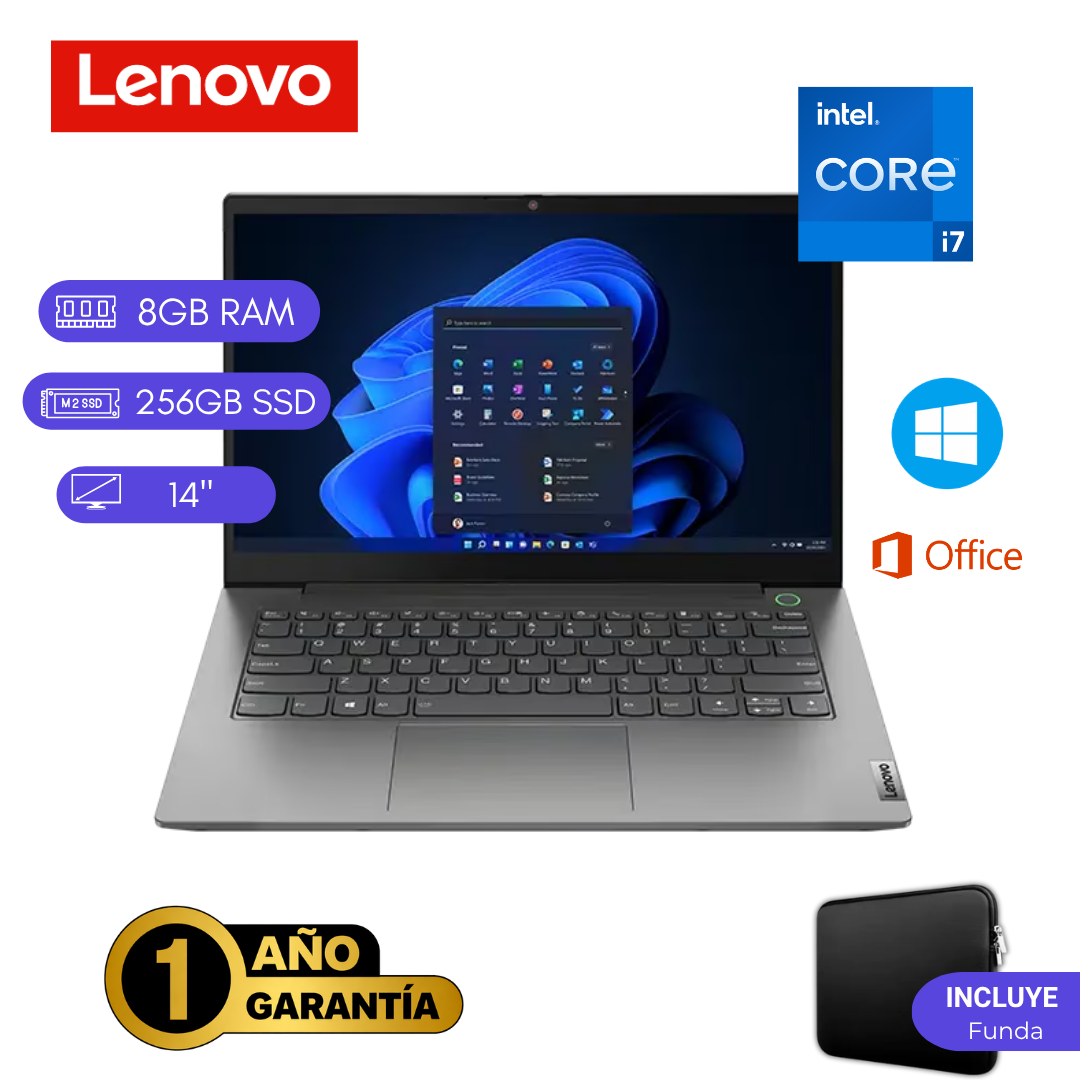 LAPTOP REACONDICIONADA LENOVO THINKBOOK 14 G2 ITL INTEL CORE I7 11VA 8GB RAM 256GB SSD 14 PULGADAS - 1