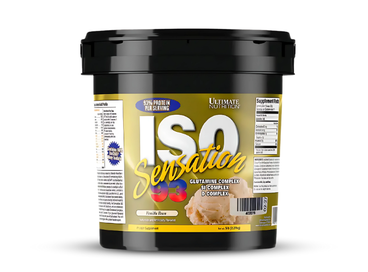 ISO SENSATION 93 - 5LB VAINILLA BEAN (ULTIMATE NUTRITION) - 1