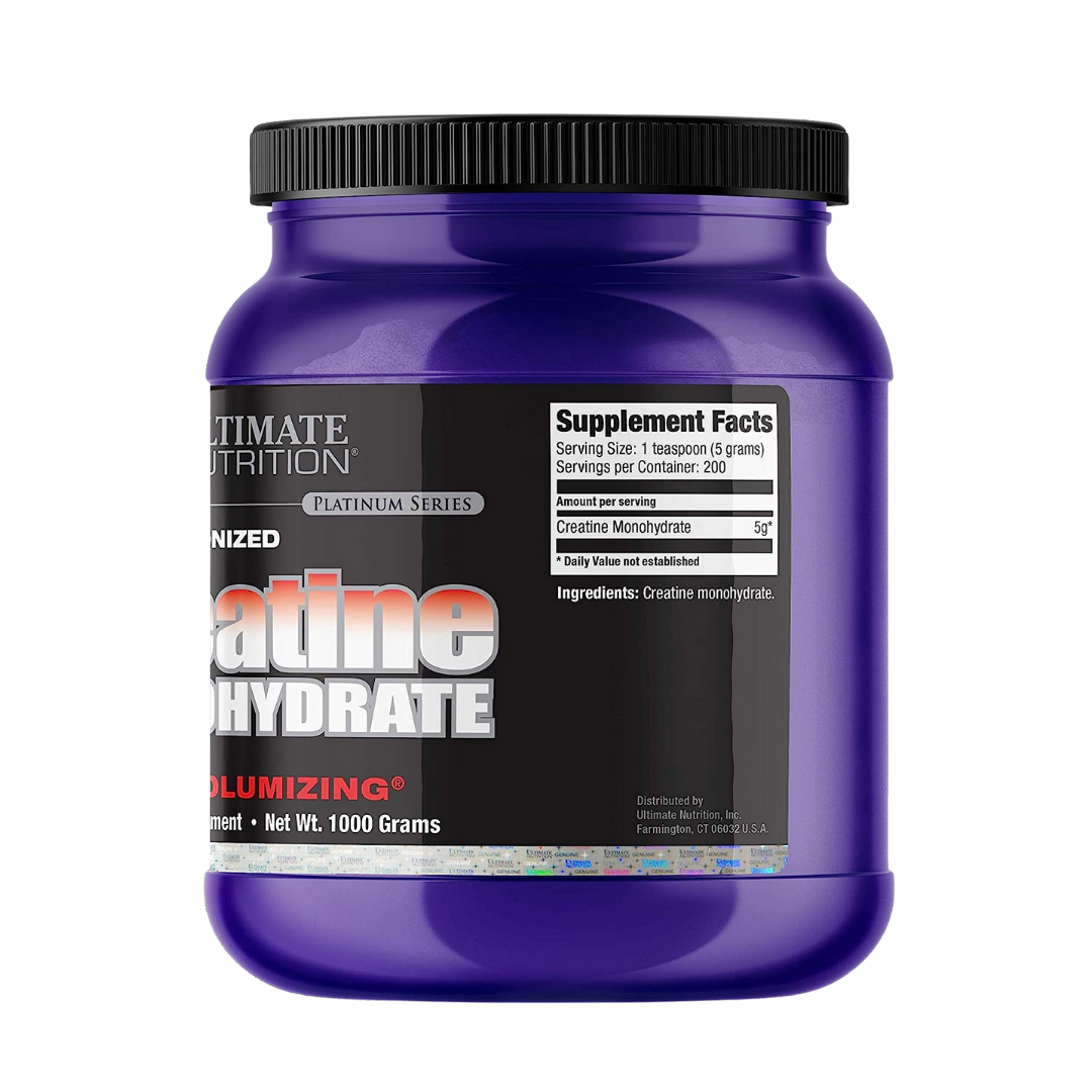 CREATINA ULTIMATE NUTRITION 1 KG MICRONIZADA + SCOOP - 3