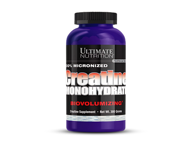 CREATINA ULTIMATE NUTRITION 300 GR MICRONIZADA + SHAKER + SCOOP - 2