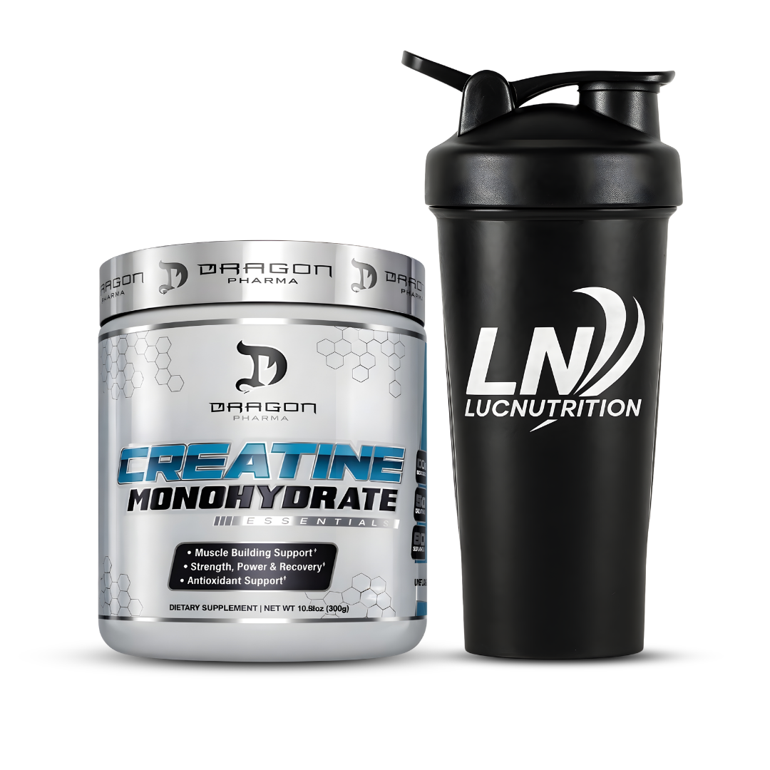CREATINA DRAGON PHARMA 300 GR + SHAKER - 1