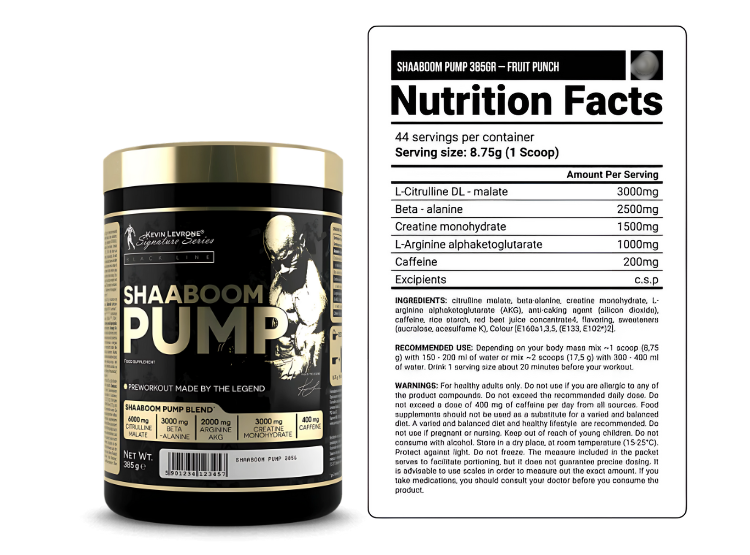 SHAABOOM PUMP 44 SERVICIOS - KEVIN LEVRONE (FRUIT PUNCH) - 2