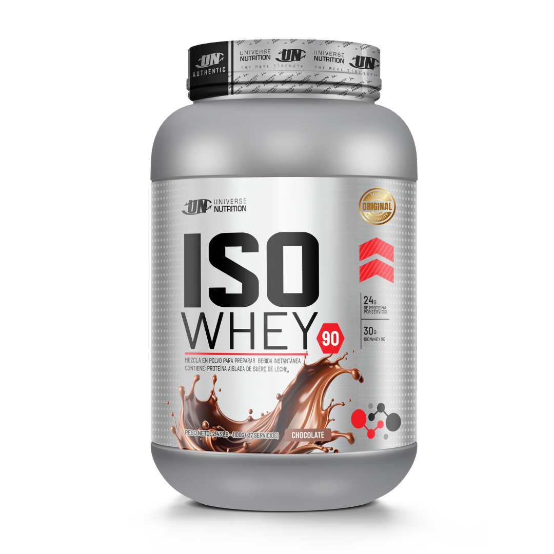 ISO WHEY 90 1.1 KG SABOR CHOCOLATE + SHAKER - 2
