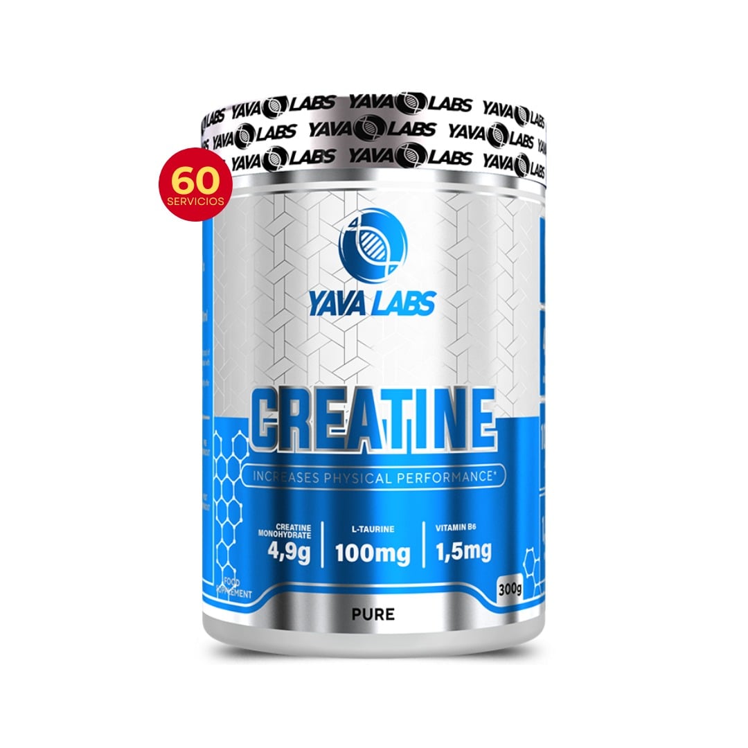 CREATINA YAVA LABS 300 GR MONOHIDRATADA - 1