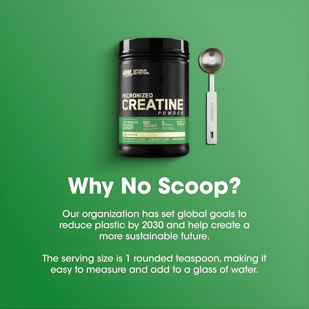 CREATINA OPTIMUM NUTRITION ON 300 GR + SCOOP - 4