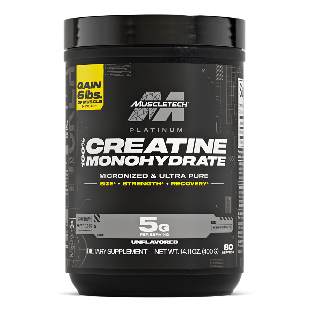 CREATINA PLATINUM 400 GR - MUSCLETECH - 1