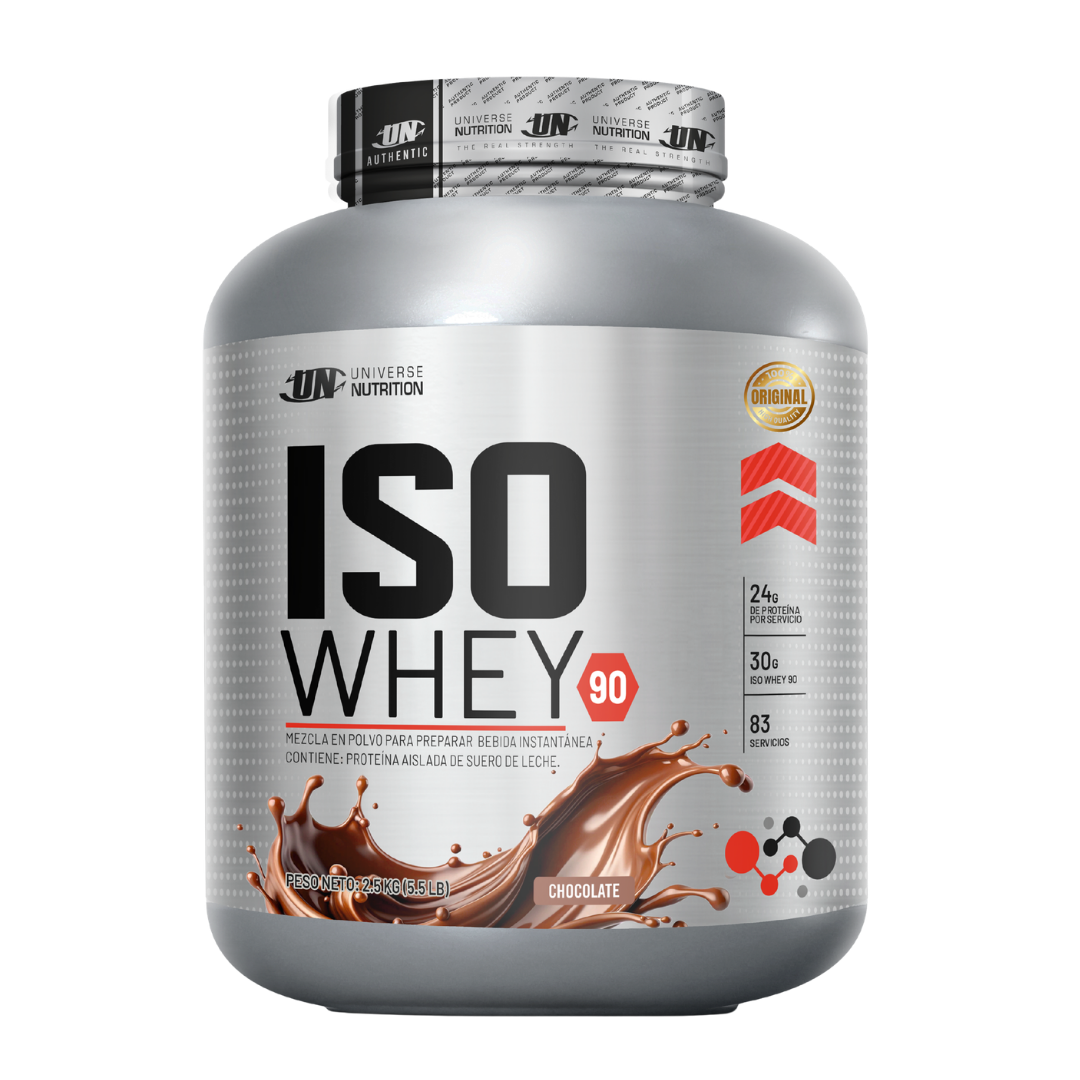 ISO WHEY 90 2.5 KG - CHOCOLATE + SHAKER + PORTAPROTEINA - 2