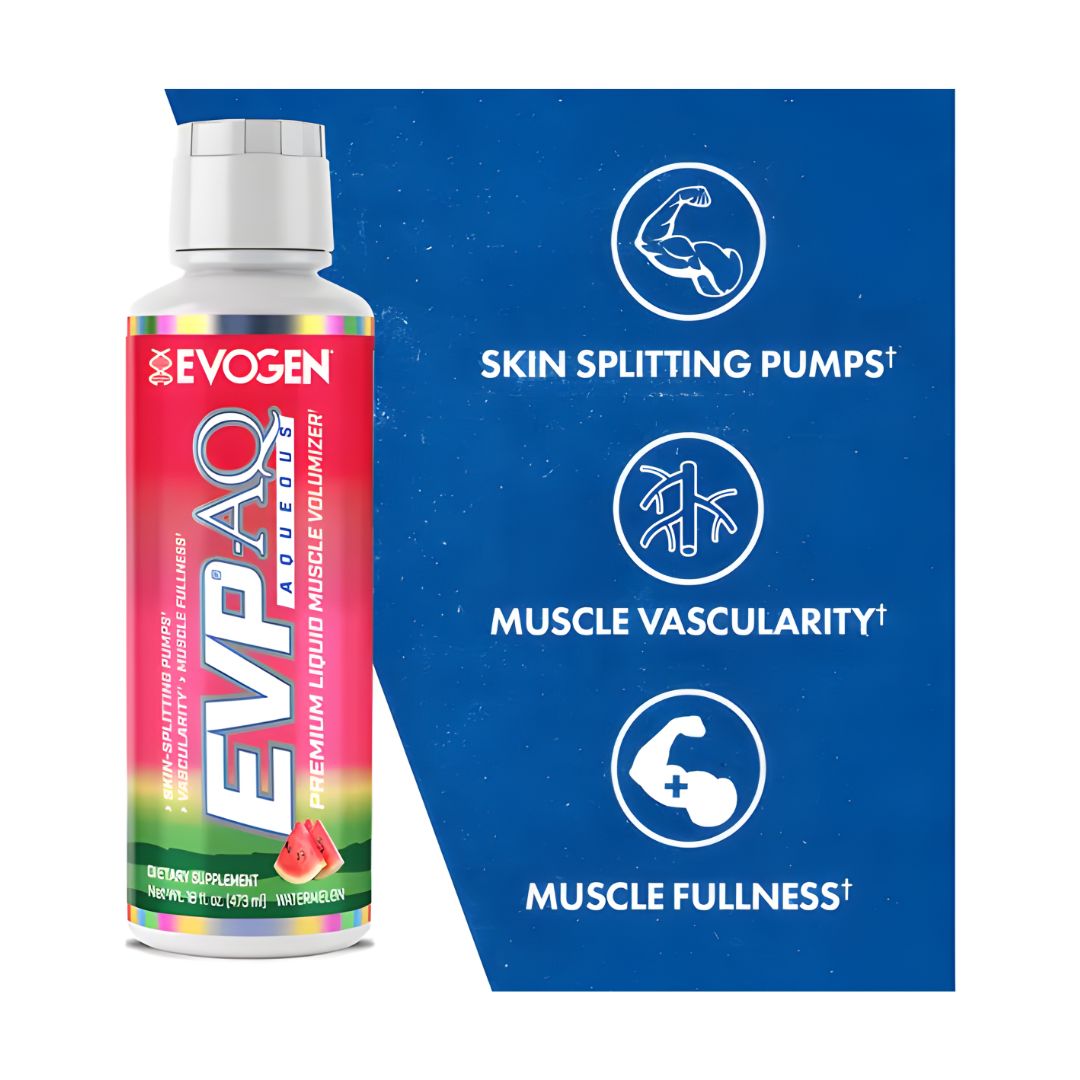 EVP-AQ EVOGEN GLICEROL LIQUIDO 473ML - WATERMELON - 3