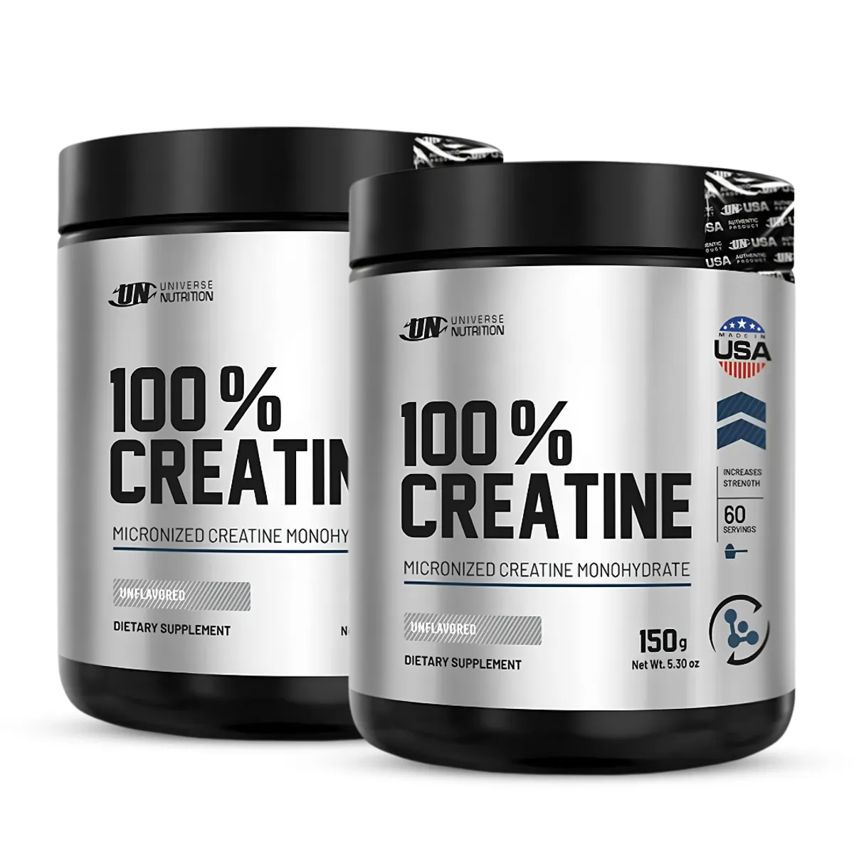 PACK X 02 - CREATINA UNIVERSE NUTRITION 150 G - CREATINA MONOHIDRATADA Y MICRONIZADA - 1