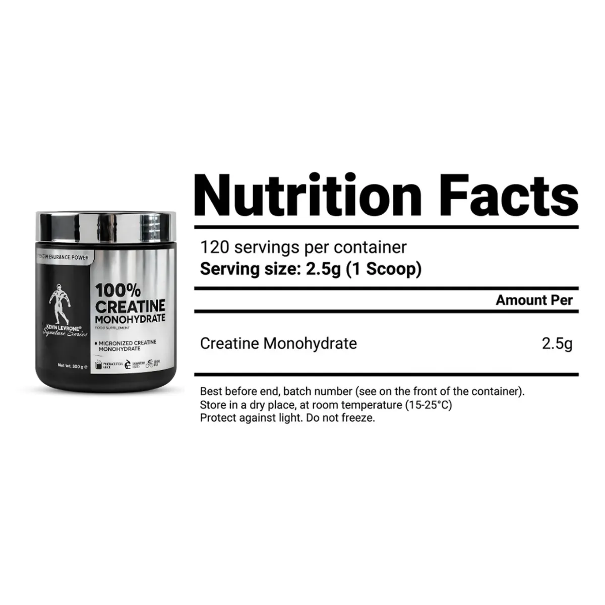 ISO WHEY 90 1.1 KG PROTEINA ISOLATADA - VAINILLA + CREATINA KEVIN LEVRONE 300 G - 3