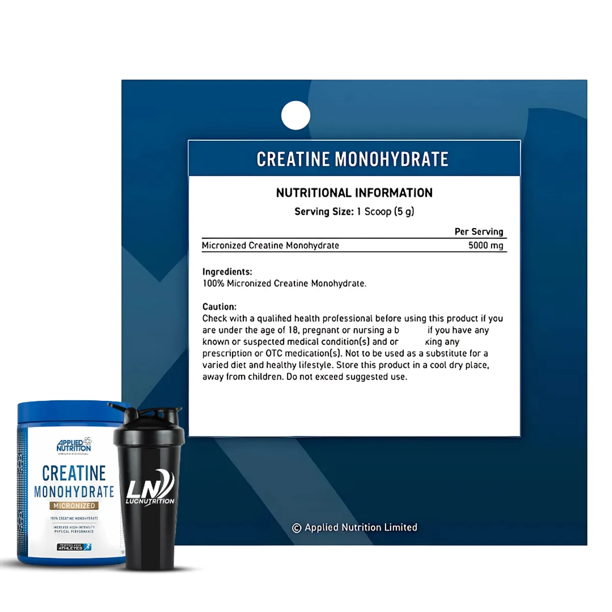 CREATINA APPLIED NUTRITION 500 G - CREATINA MONOHIDRATADA Y MICRONIZADA - 3