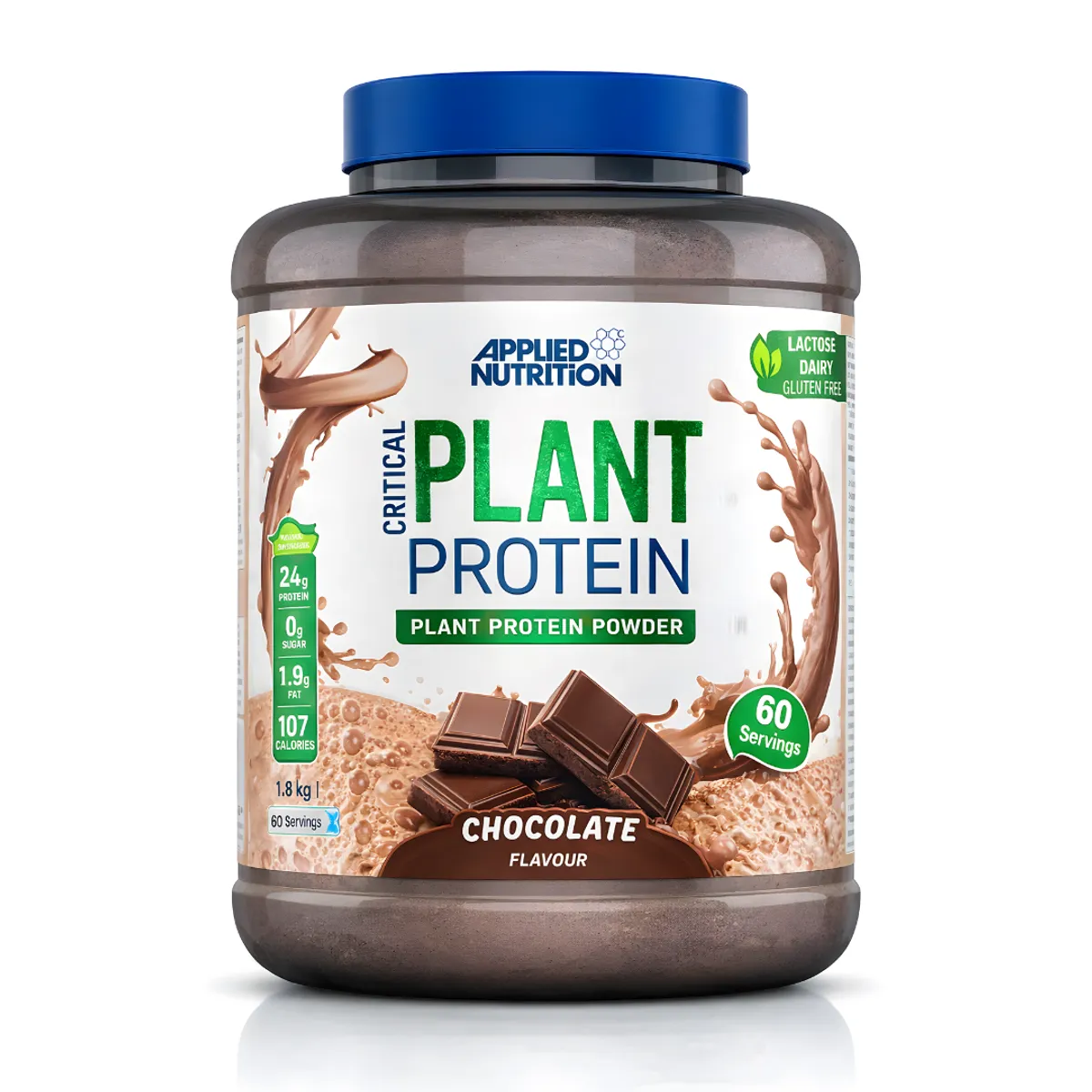 PROTEÍNA VEGANA CRITICAL PLANT PROTEIN 1.8 KG - CHOCOLATE - 1