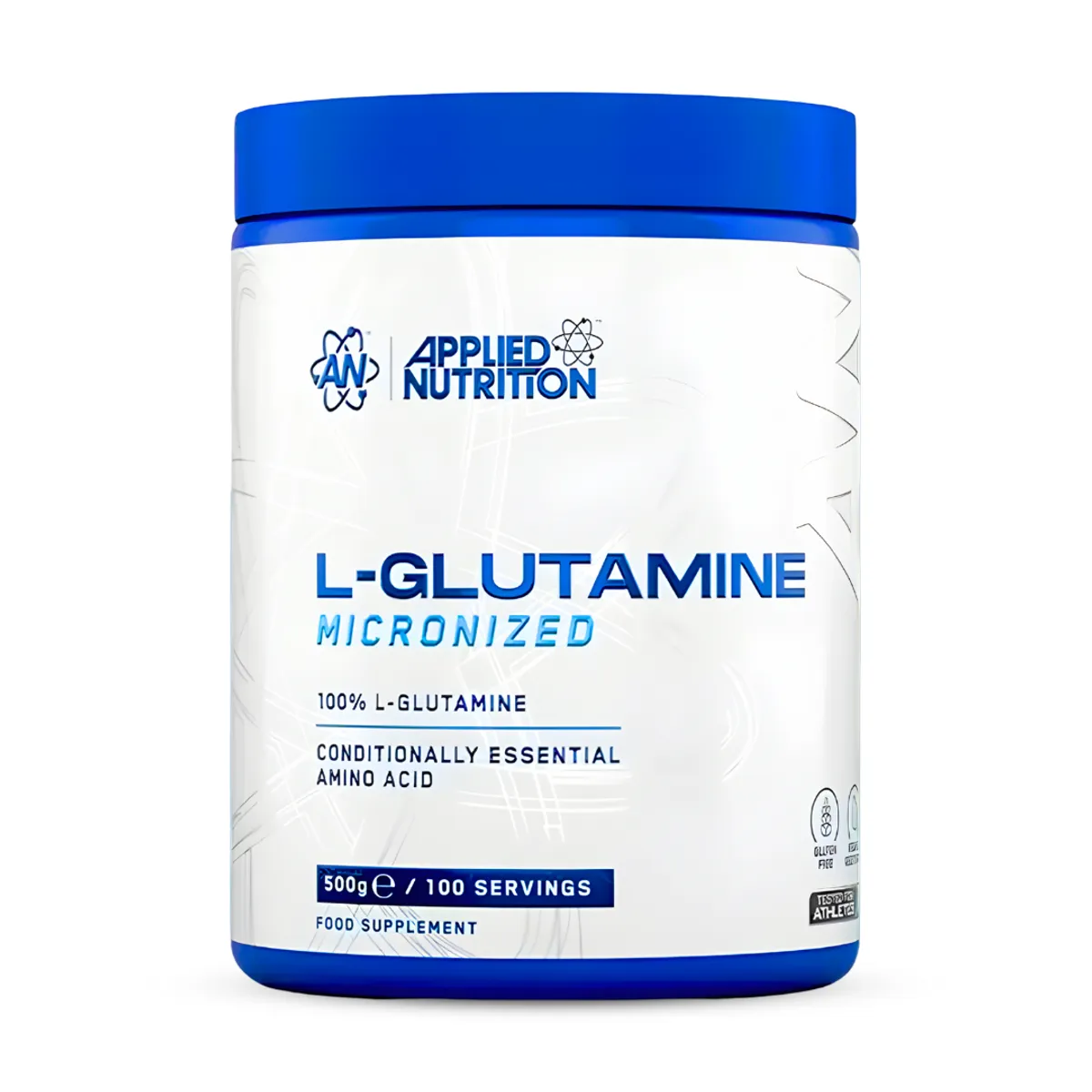 L - GLUTAMINA APPLIED NUTRITION 500 G / L-GLUTAMINA POWDER - SIN SABOR - 1