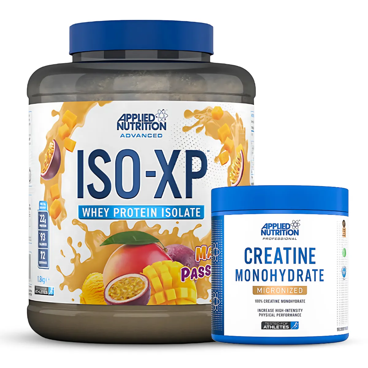 PROTEÍNA ISO XP 1.8 KG - MANGO Y PASSION FRUIT + CREATINA APPLIED NUTRITION 250 G - 1