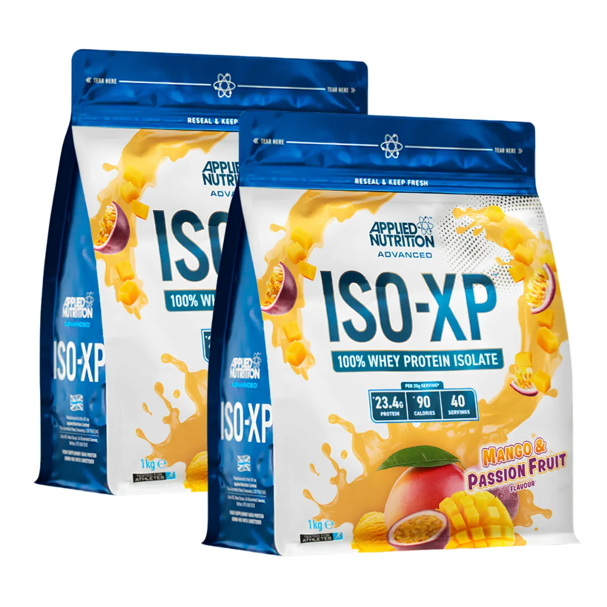 PACK X 02 - PROTEINA ISO XP 1 KG - MANGO & PASSION FRUIT - 1