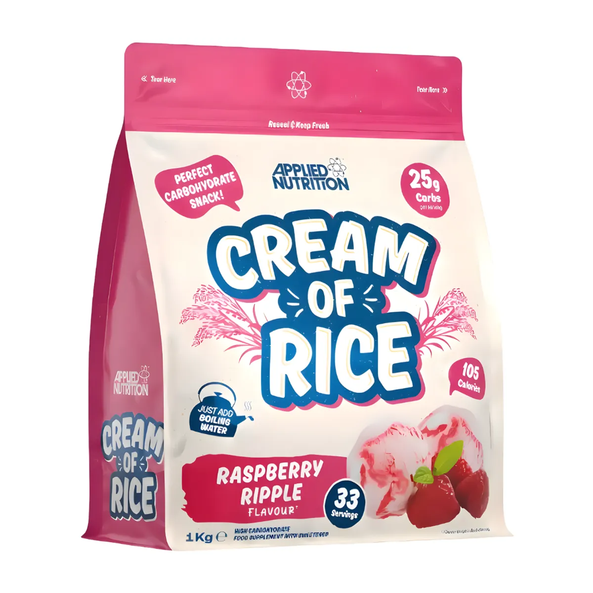 CREMA DE ARROZ APPLIED NUTRITION 1 KG - RASPBERRY RIPPLE - 1