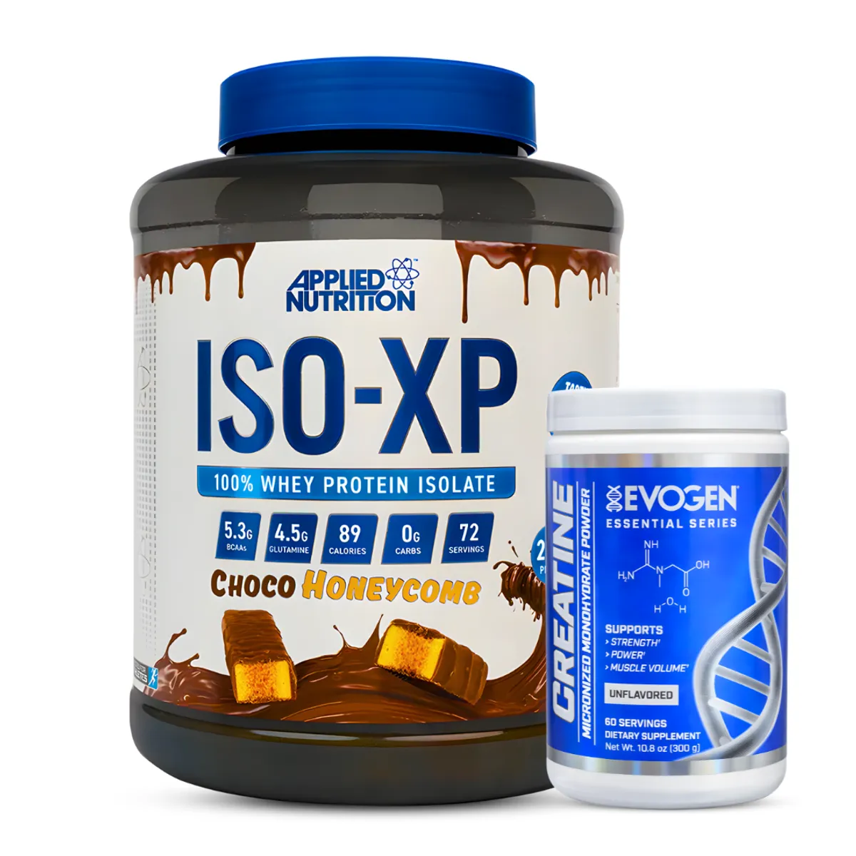 PROTEÍNA ISO XP 1.8  KG - CHOCO HONEYCOMB + CREATINA EVOGEN 300 G - 1