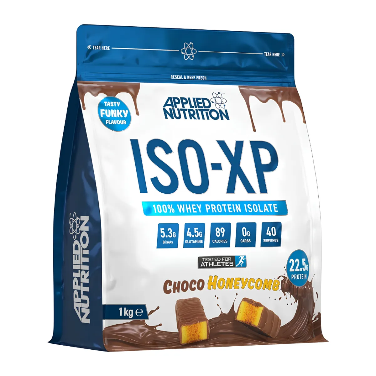 PROTEÍNA ISO XP 1KG - CHOCO HONEYCOMB + SHAKER - 3