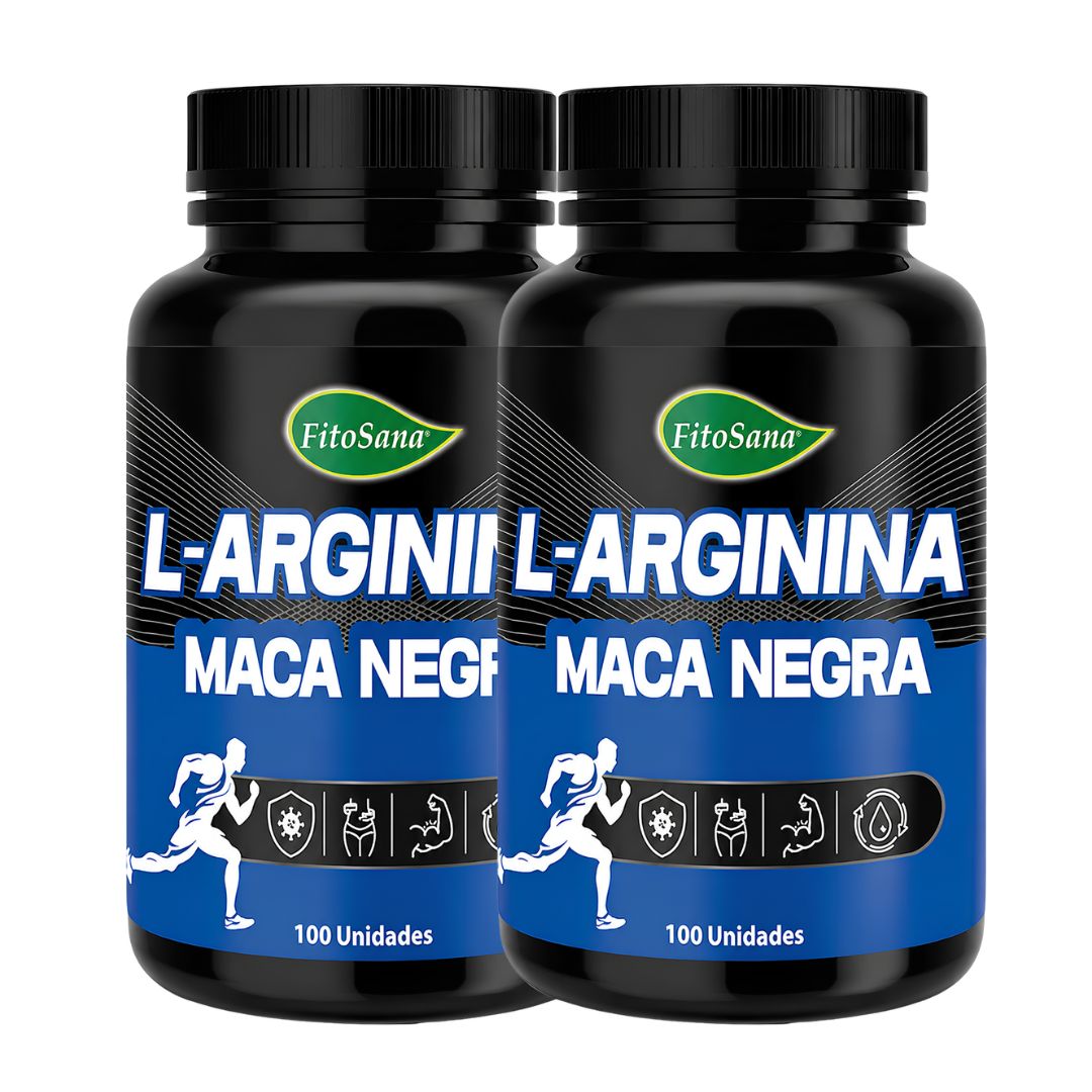 PACK X 02 L-ARGININA CON MACA NEGRA FITOSANA - 100 CAPSULAS - 1