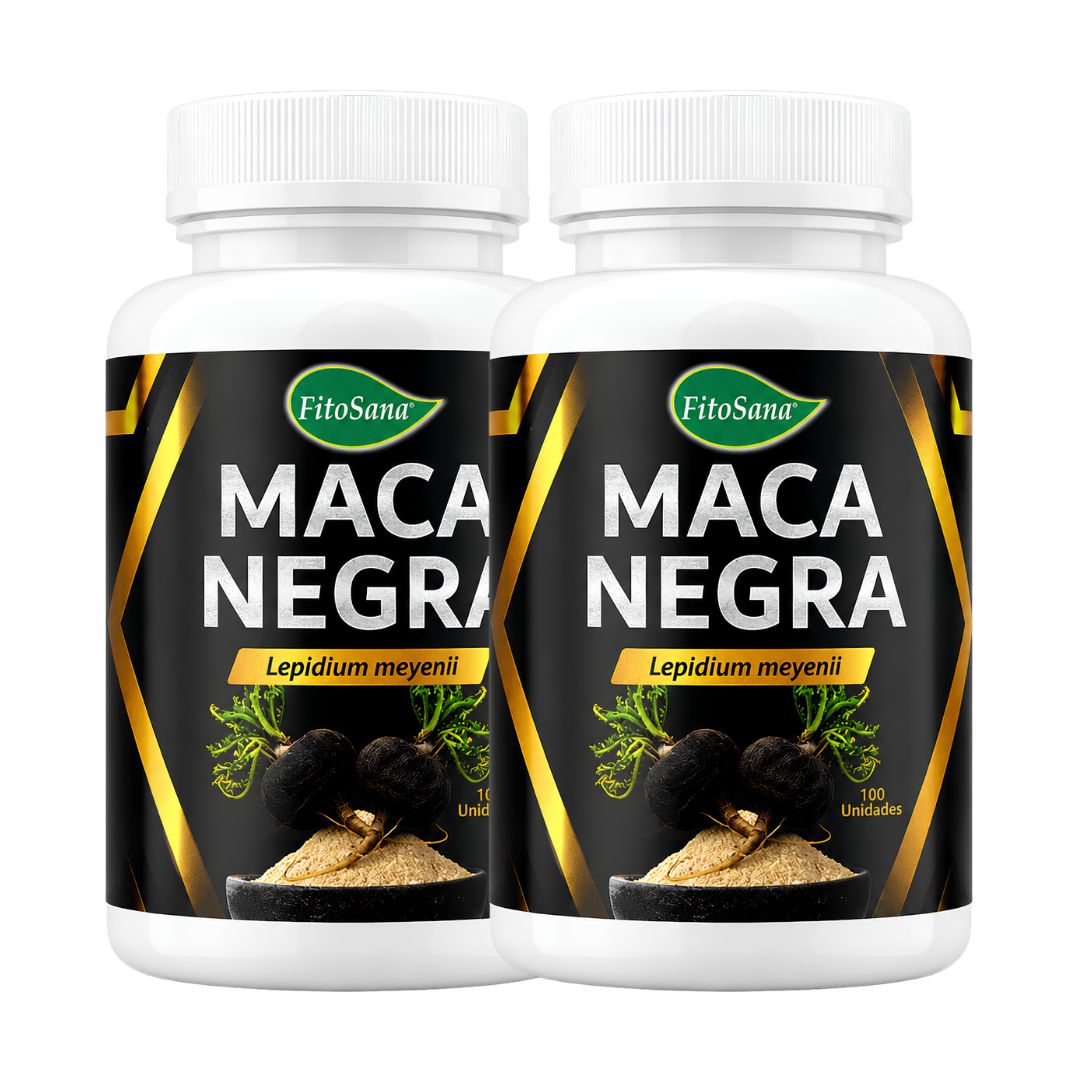 PACK X 02 - MACA NEGRA FITOSANA - 100 CAPSULAS - 1