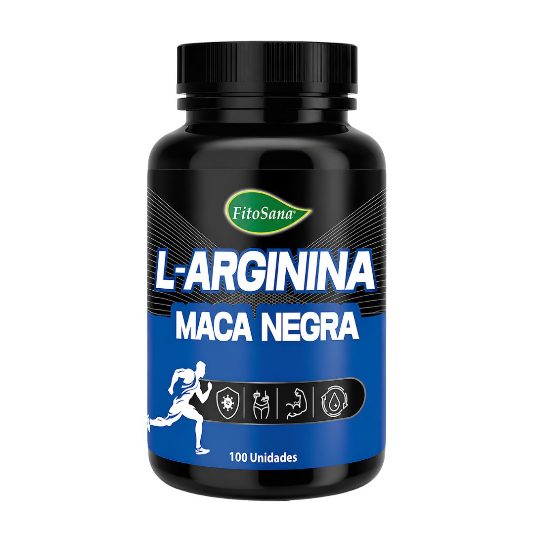 PACK X 03 L-ARGININA CON MACA NEGRA FITOSANA - 100 CAPSULAS - 2