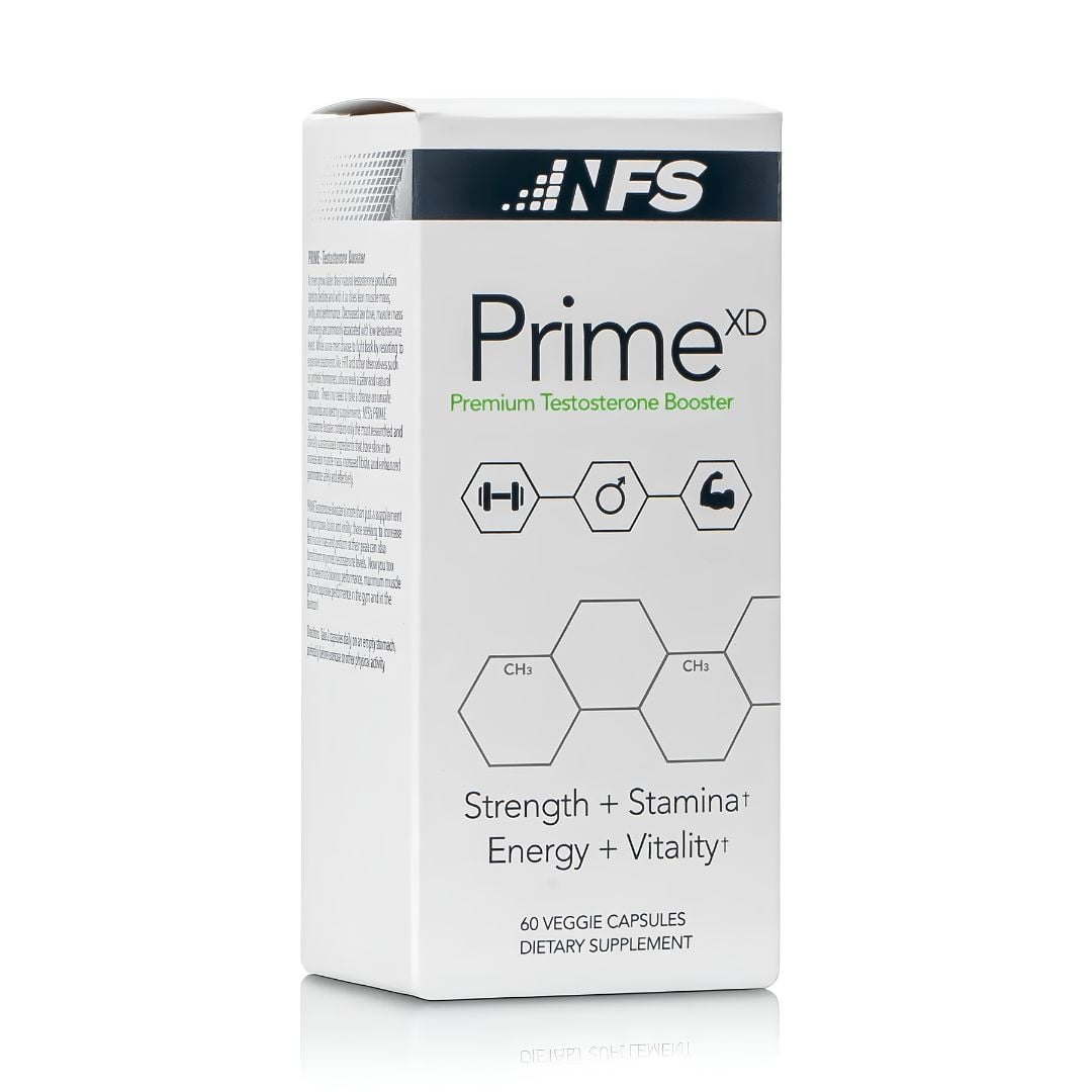 PRIME XD NFS CORE - PRECURSOR NATURAL DE TESTOSTERONA 60 CAPSULAS - 1