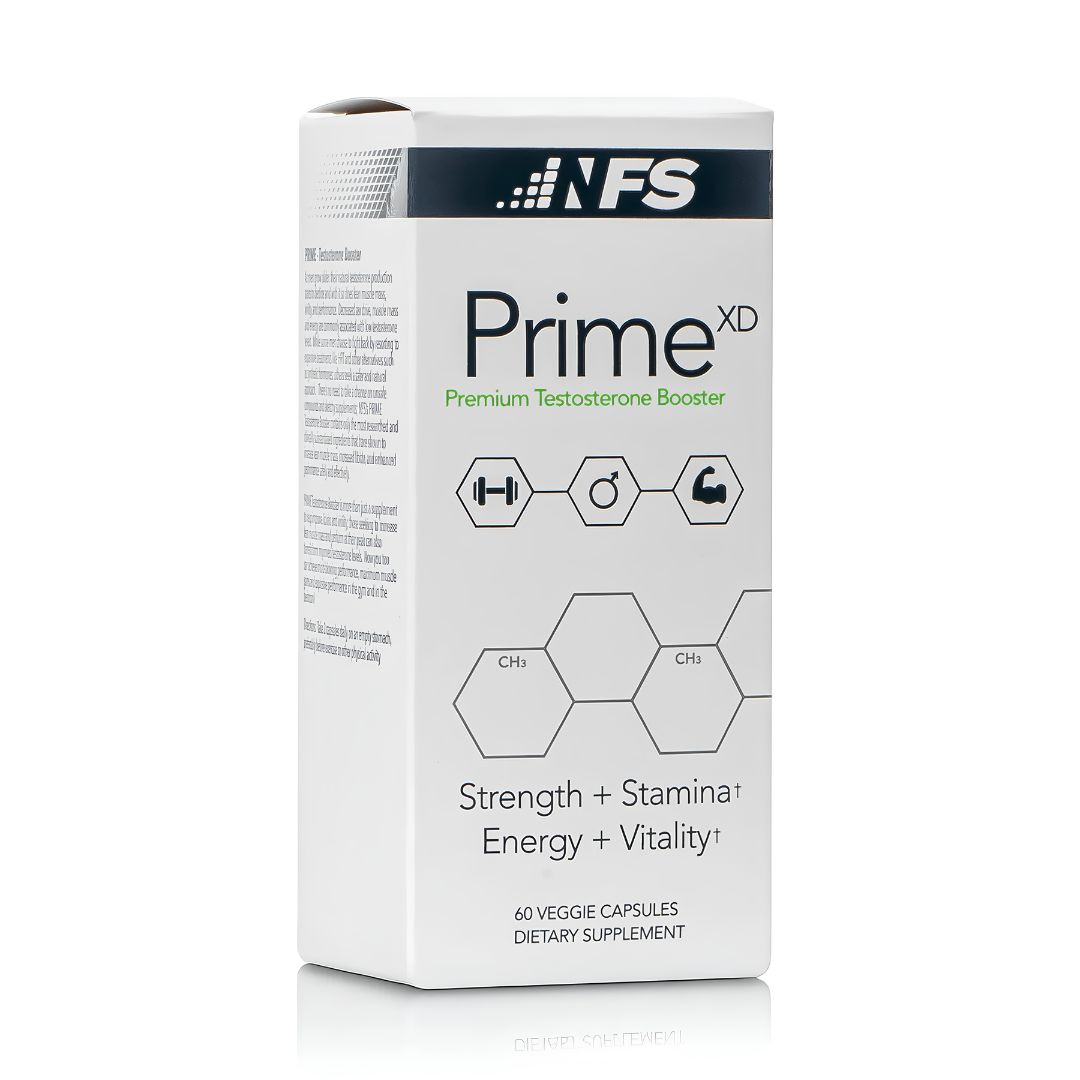 PACK X 02 - PRIME XD NFS CORE - PRECURSOR NATURAL DE TESTOSTERONA 60 CAPSULAS - 2