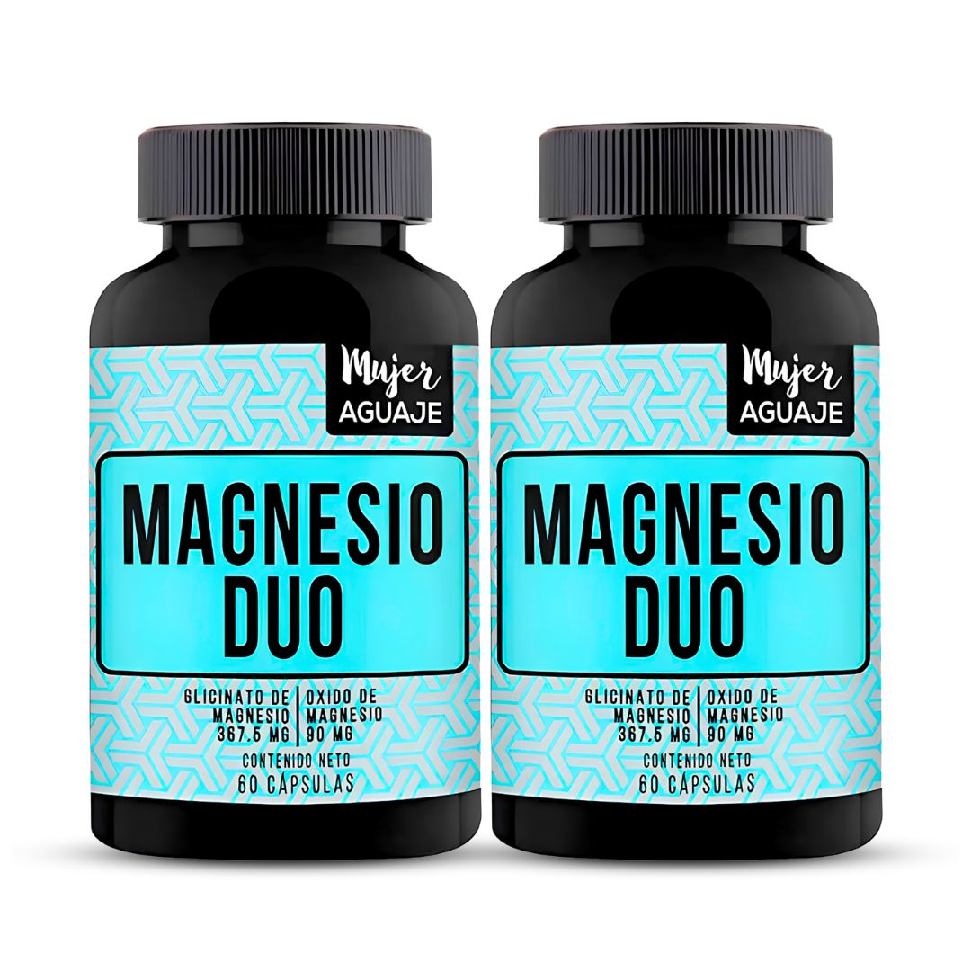 PACK X 02 - MAGNESIO DUO - MUJER AGUAJE 60 CÁPSULAS - 1