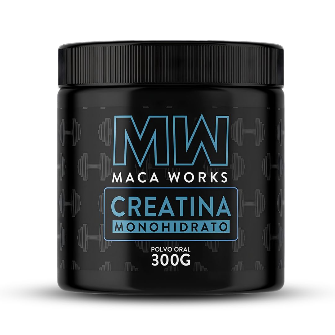 CREATINA MACA WORKS 300 G - CREATINA MONOHIDRATADA + SHAKER - 2
